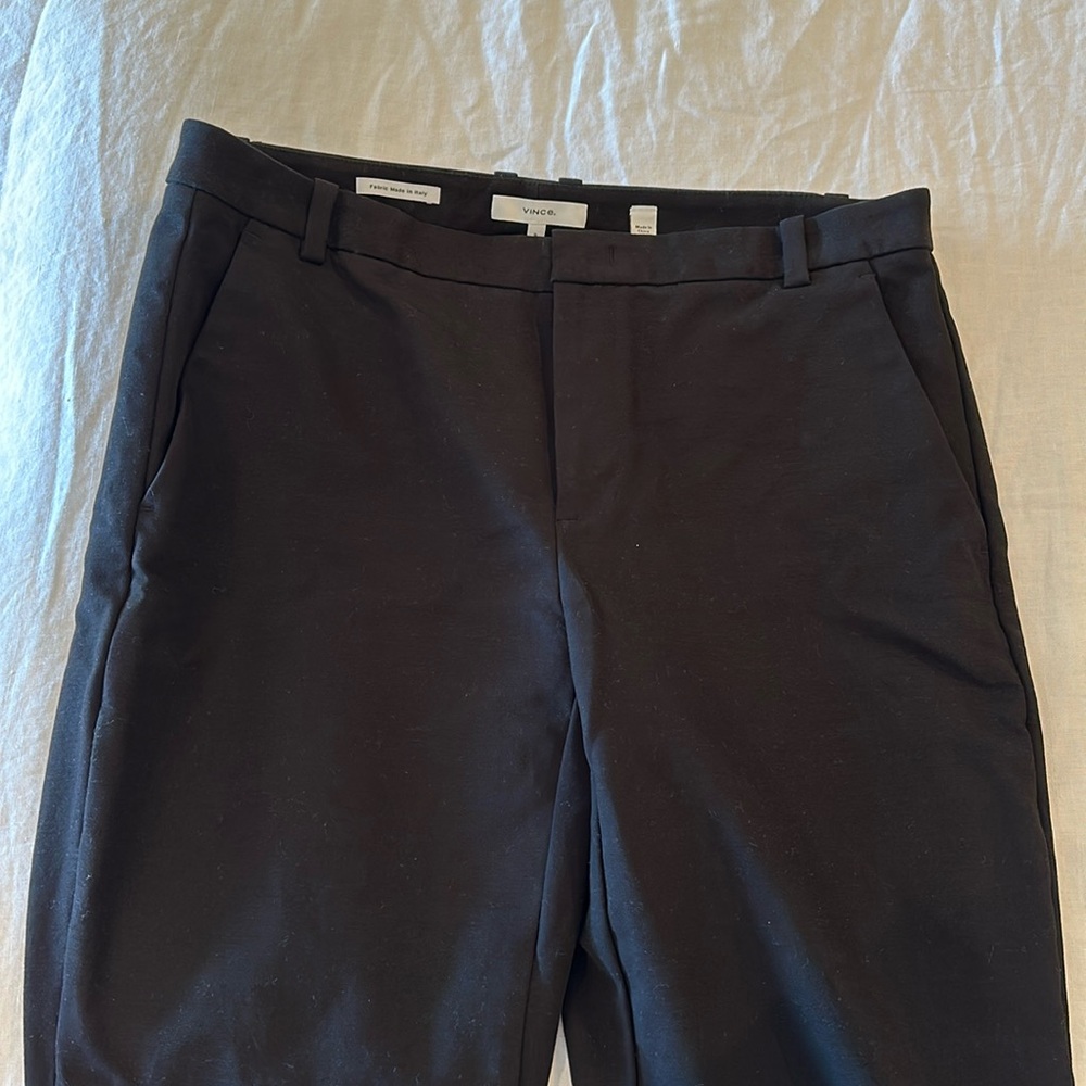 Vince. Woman’s Slacks. Black. Size 8. Wide leg.